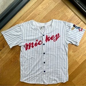 Mickey Mouse Disney Baseball Tee - L
